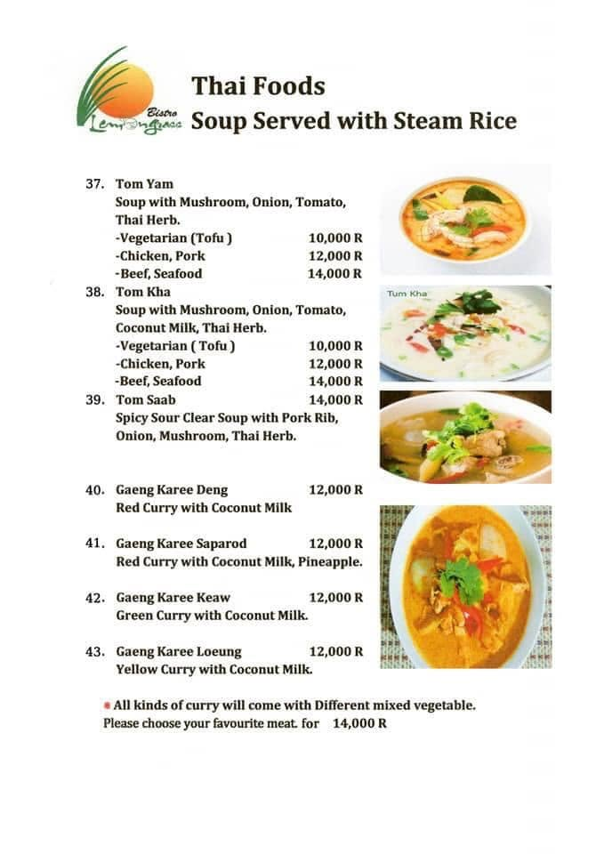 lemongrass thai and khmer food in kampot cambodia