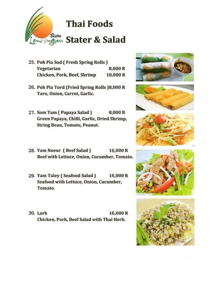 lemongrass thai and khmer food in kampot cambodia