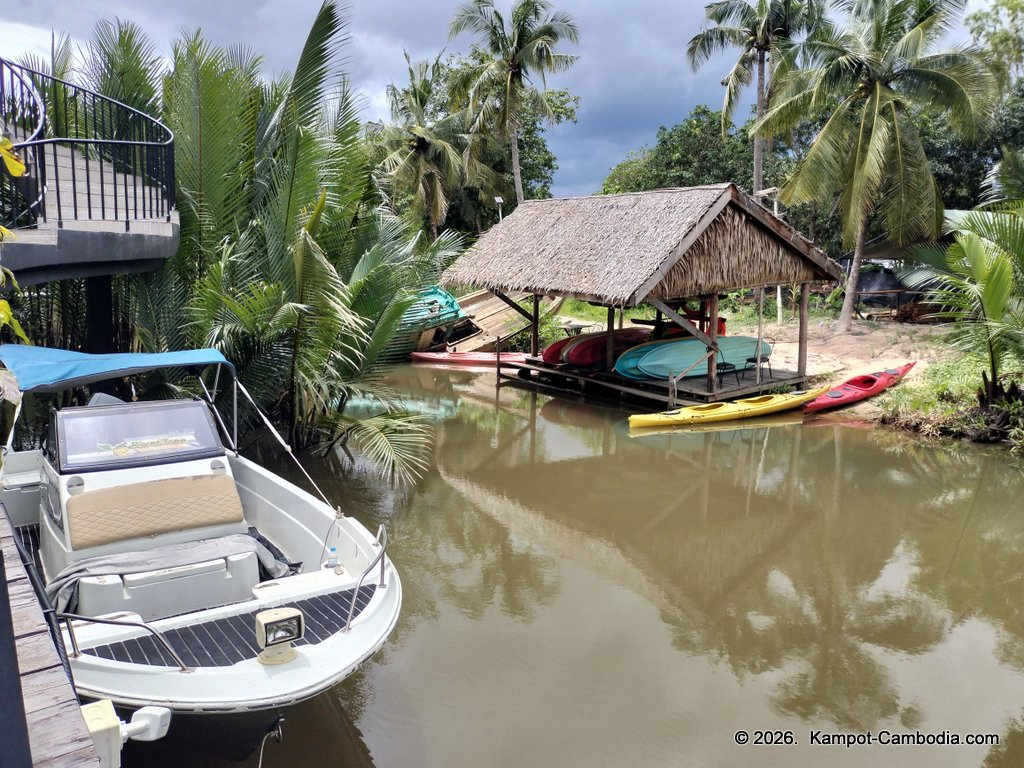 rivertree villa and resort in kampot cambodia
