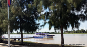 G.T.V.C Speedboat between Kampot and Koh Rong Island and Koh Rong Samloem Island in Cambodia.